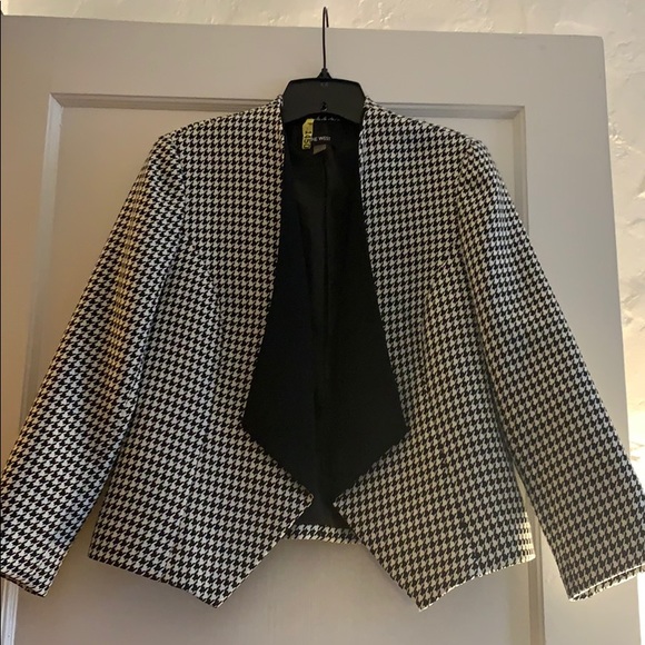 Nine West Houndstooth Jacket